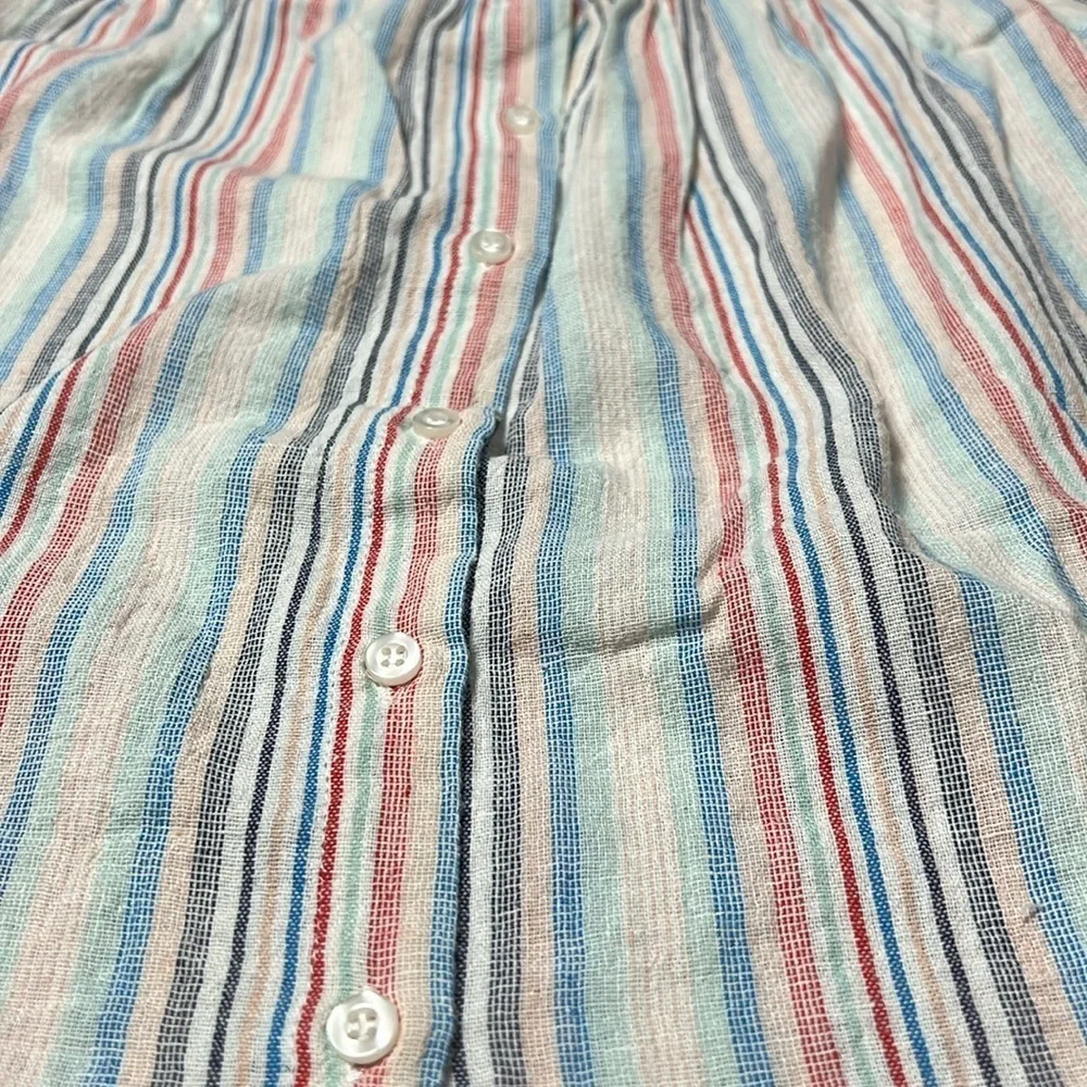 Miss Me off the shoulder striped top - Picture 2 of 4